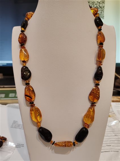 Collana Spolti Gioielli Donna in Ambra Ambra COAM-1-35 - COAM-1-35